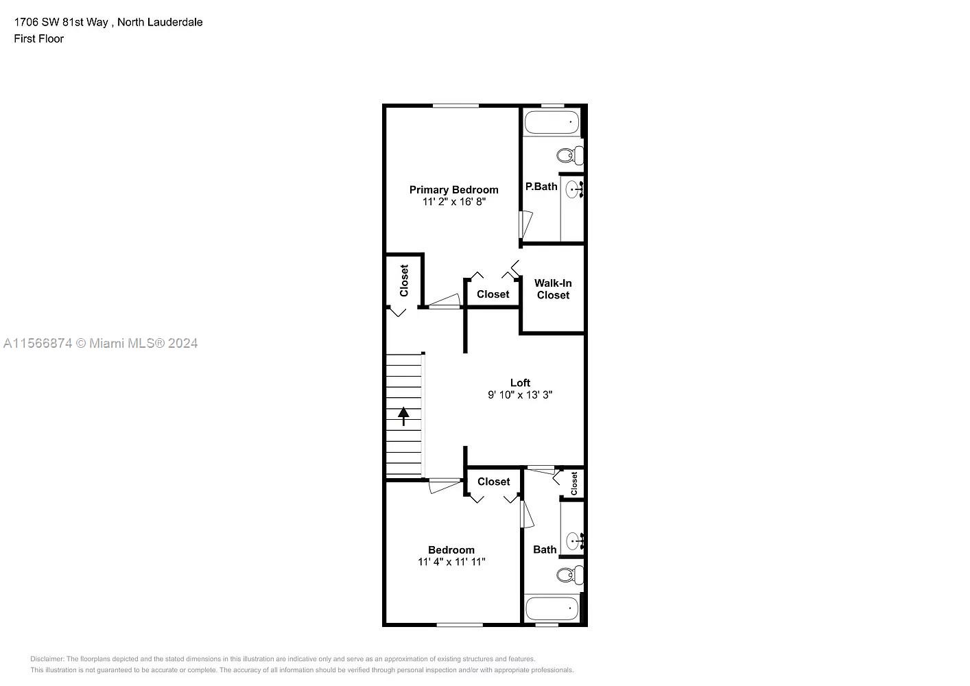 1706 SW 81st Way, North Lauderdale, Florida 33068, 2 Bedrooms Bedrooms, ,2 BathroomsBathrooms,Residential,For Sale,1706 SW 81st Way,A11566874