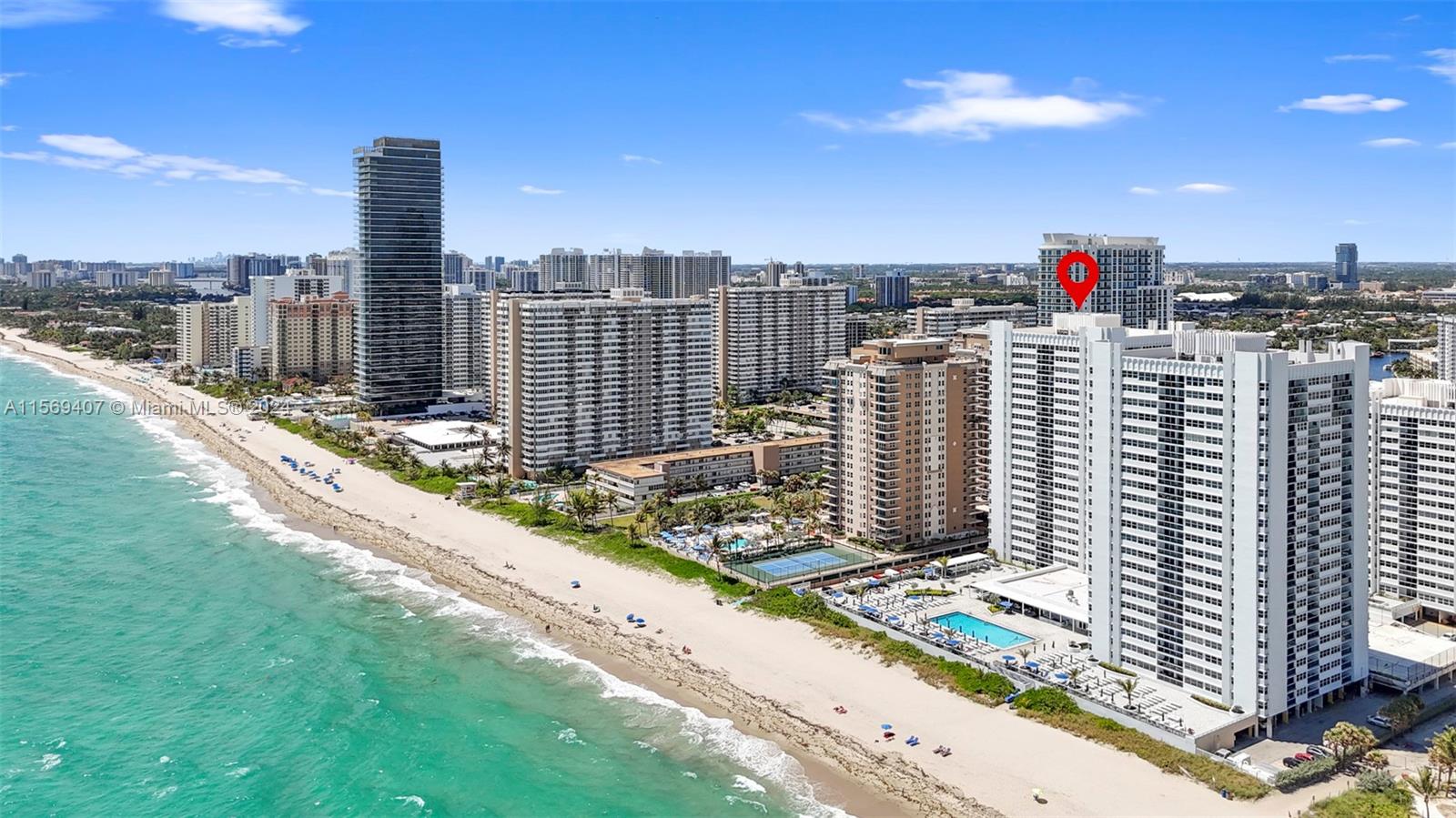 1904 S Ocean Dr 1606, Hallandale Beach, Florida 33009, 2 Bedrooms Bedrooms, ,2 BathroomsBathrooms,Residential,For Sale,1904 S Ocean Dr 1606,A11569407