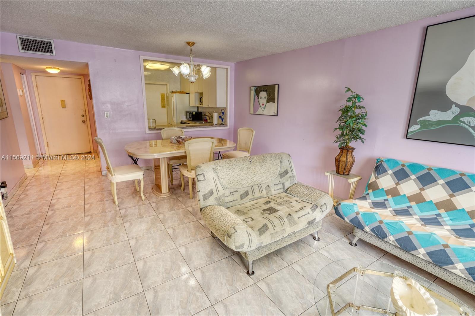 1825 S Ocean Dr 704, Hallandale Beach, Florida 33009, 1 Bedroom Bedrooms, ,1 BathroomBathrooms,Residentiallease,For Rent,1825 S Ocean Dr 704,A11569211