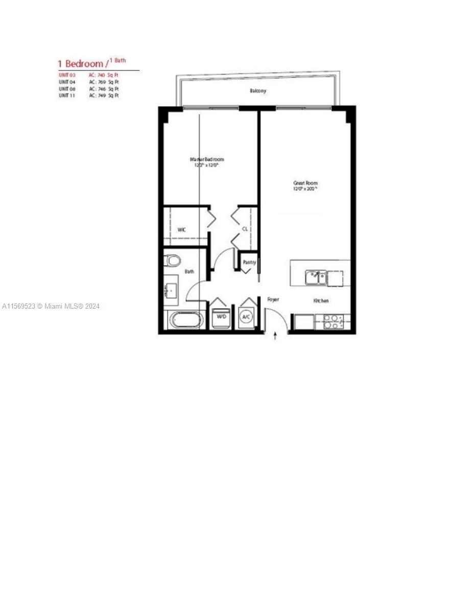 333 NE 24th St 1908, Miami, Florida 33137, 1 Bedroom Bedrooms, ,1 BathroomBathrooms,Residentiallease,For Rent,333 NE 24th St 1908,A11569523