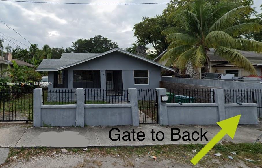 56 NW 60th St Back, Miami, Florida 33127, 2 Bedrooms Bedrooms, ,1 BathroomBathrooms,Residentiallease,For Rent,56 NW 60th St Back,A11569640