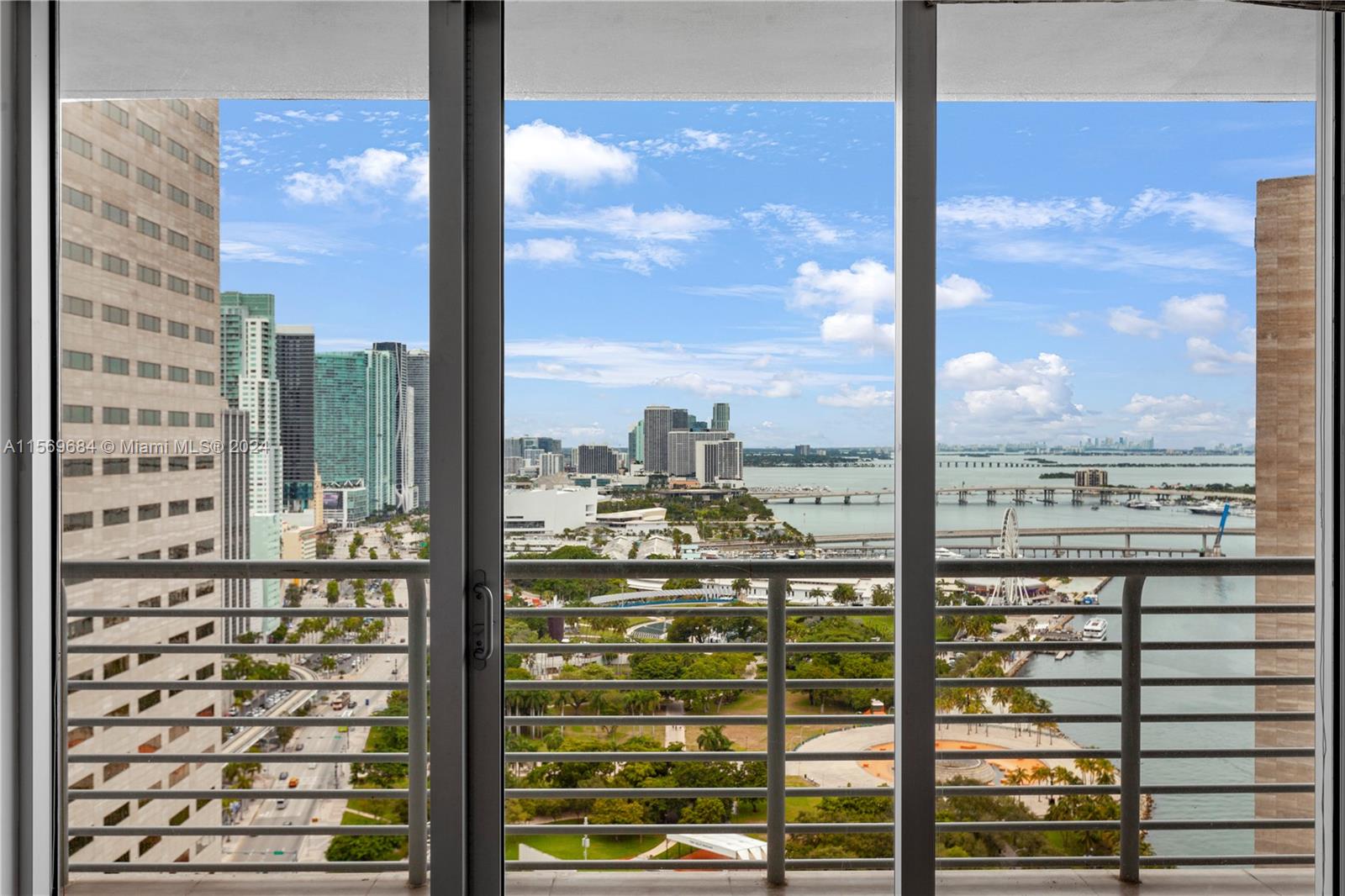 Enjoy waterfront living in this spectacular 32nd-floor apartment, boasting stunning views of the bay, Bayfront Park, and the dazzling city skyline of Miami.
Best 2 bed / 2 full bath line in the building, boasting coveted “split plan” layout w/ beautiful, Brazilian teak wood floors, custom designed corner booth for dining / entertaining.
This building offers luxurious amenities including two pools, jacuzzi, party room, 24 hr valet parking, 24/7 concierge, convenient store. 
Situated in Miami’s most exclusive area, Brickell, Whole Foods & Metromover station just 1 block away, convenient access to the airport and just 15 from the beach. (1) assigned garage parking space - Additional space available for monthly purchase. Don’t miss the opportunity to live in paradise!