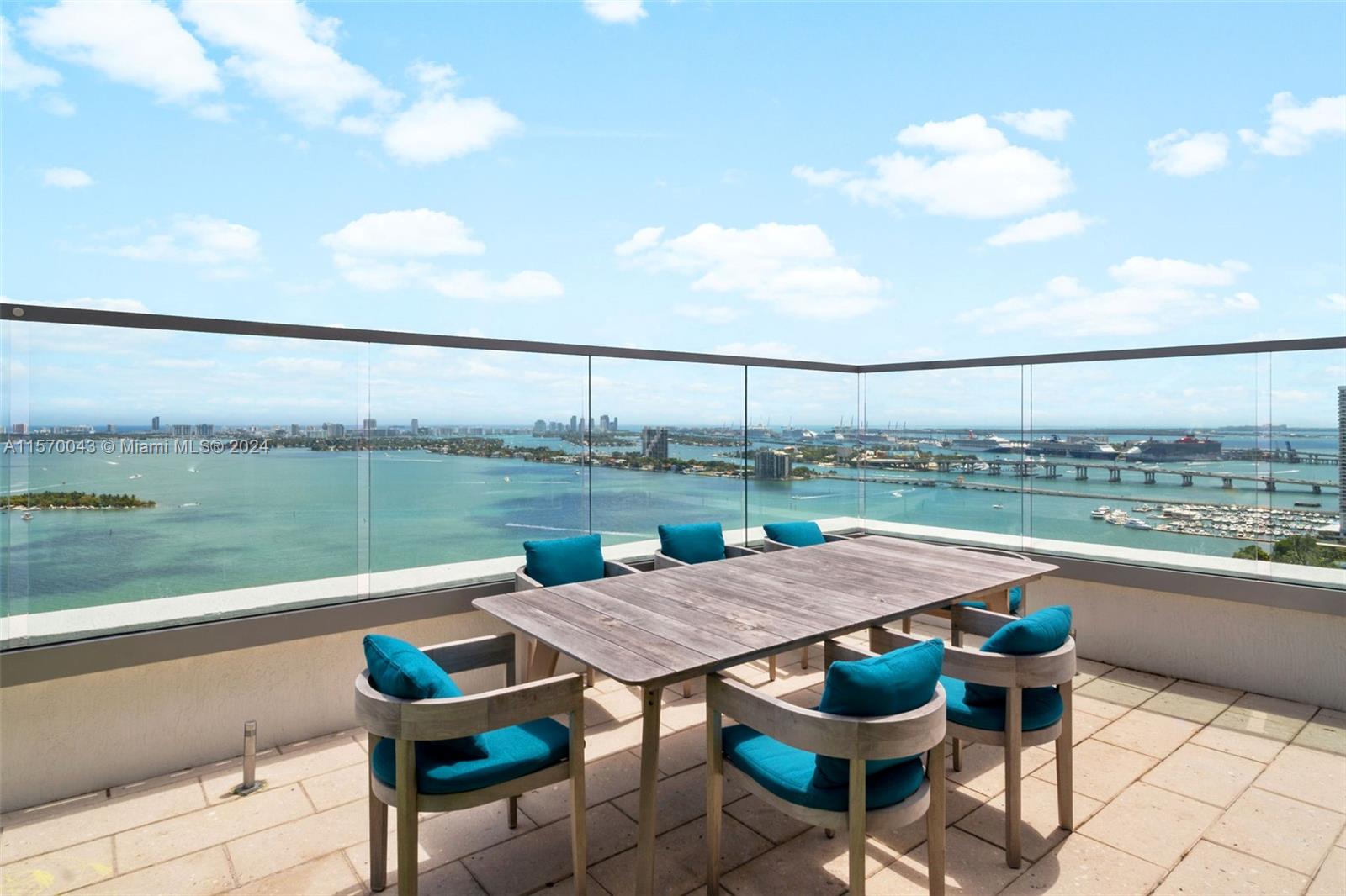 2150 N Bayshore Dr 0609, Miami, Florida 33137, 3 Bedrooms Bedrooms, ,2 BathroomsBathrooms,Residentiallease,For Rent,2150 N Bayshore Dr 0609,A11570043
