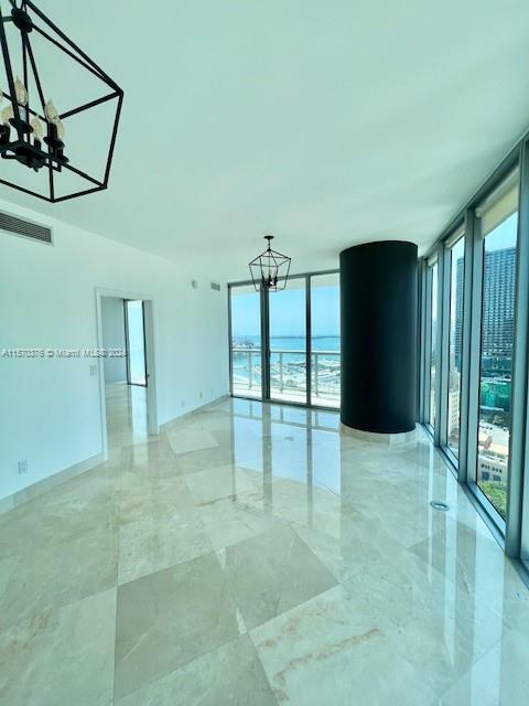 Floor to ceiling windows