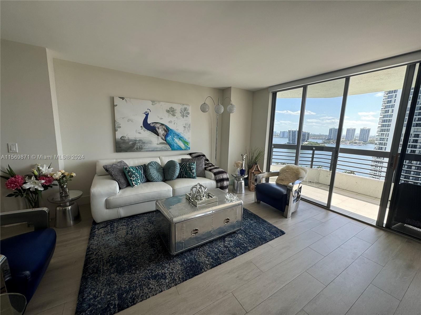 Large balcony