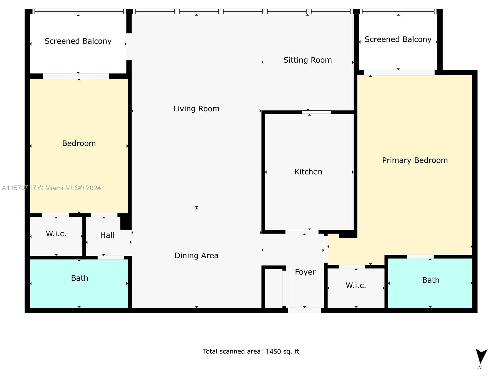 2001 Atlantic Shores Blvd 520, Hallandale Beach, Florida 33009, 2 Bedrooms Bedrooms, ,2 BathroomsBathrooms,Residential,For Sale,2001 Atlantic Shores Blvd 520,A11570717