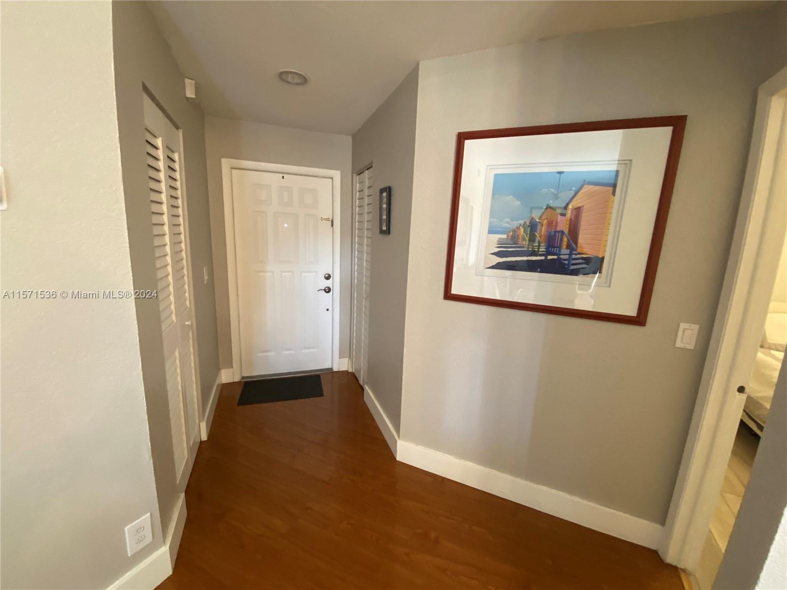 Entrance to the home