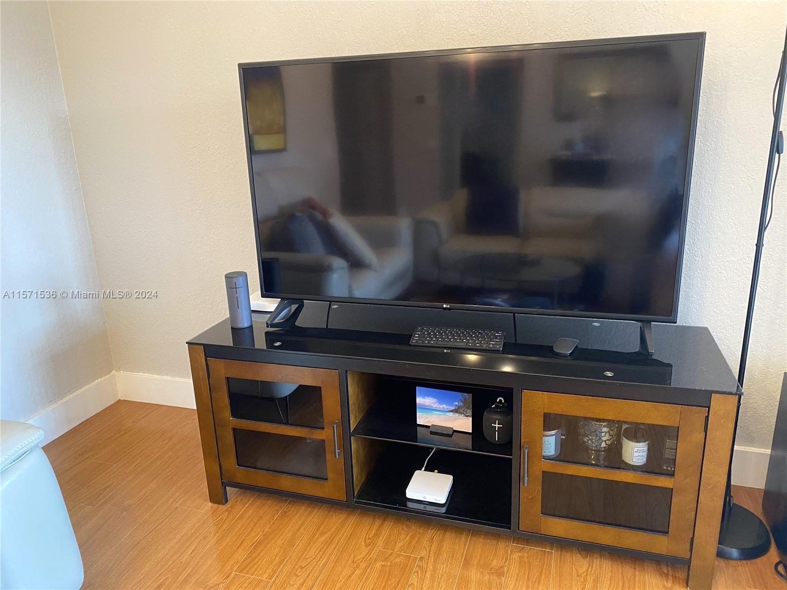 Closer look at the furniture - the home is being rented 