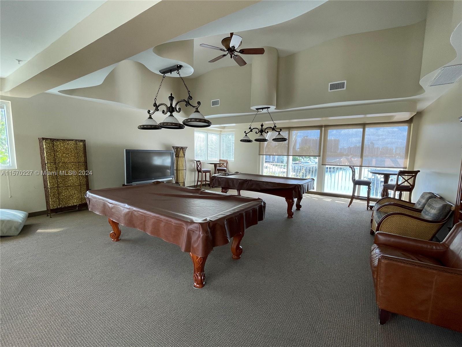 Billiard room