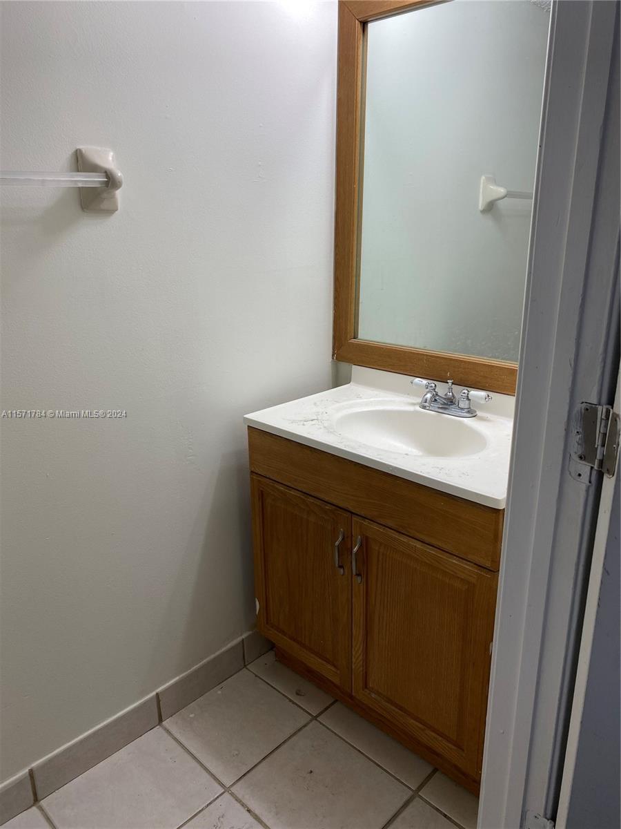1st floor half bath