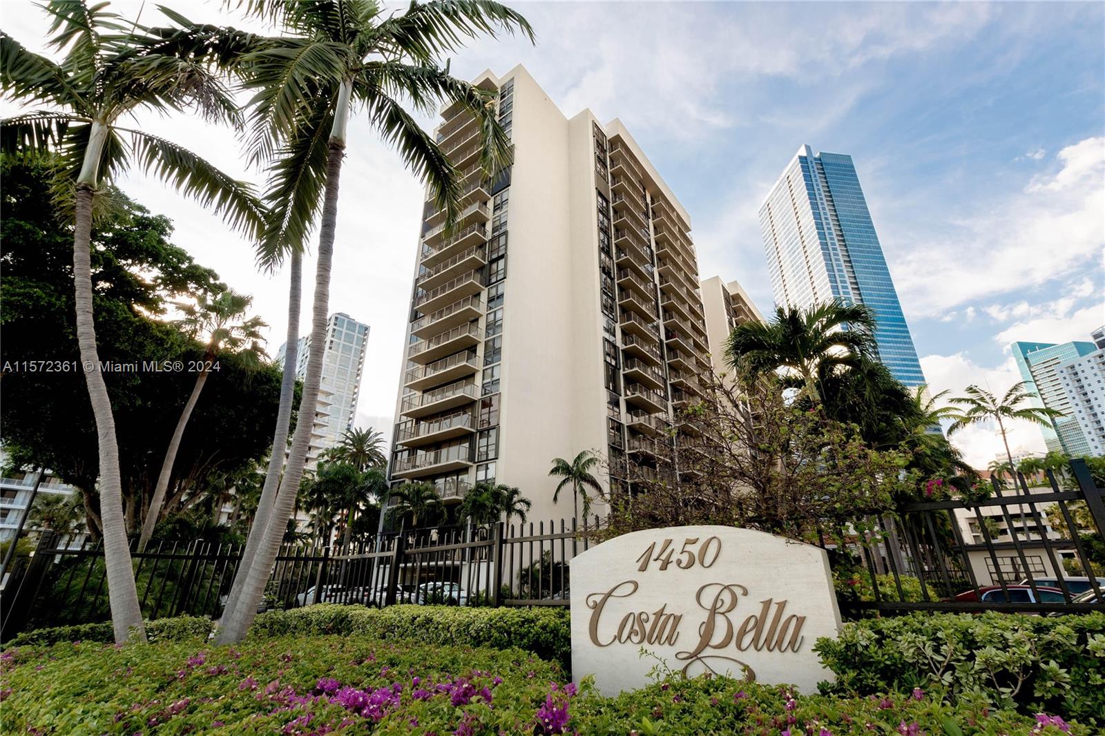 1450  Brickell Bay Dr #1707 For Sale A11572361, FL