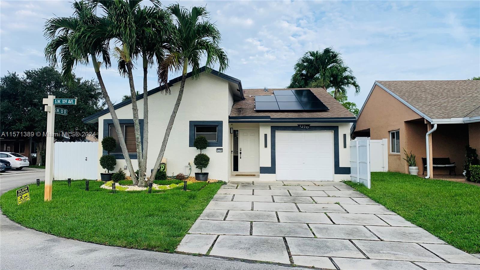 1270 SW 109th Ave  For Sale A11571389, FL