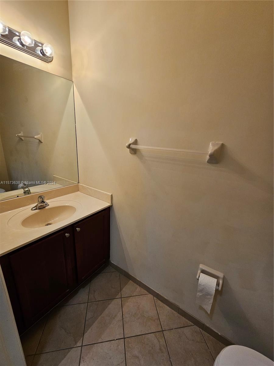 Half bath downstairs