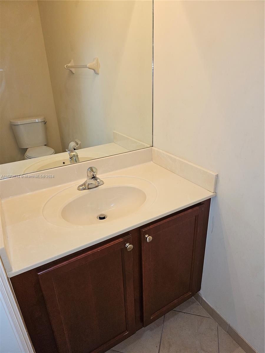 Half bath downstairs