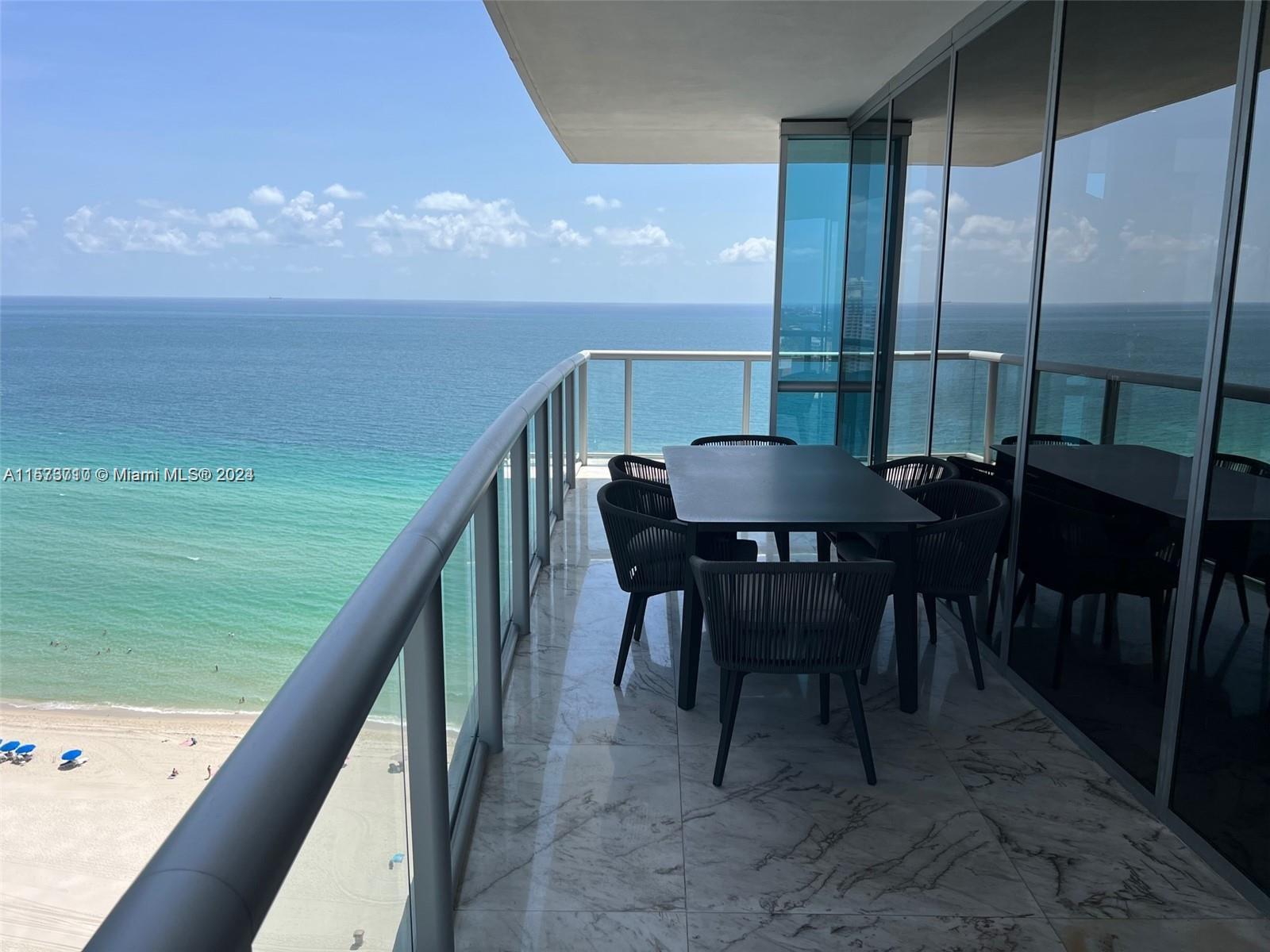 Oceanfront luxury condo at Jade Ocean in beautiful Sunny Isles Beach.  Bang And Olufsen Electronics, Interior features 3 bedroom, 3 and a half baths, kitchen, dining room, in unit laundry and a large patio facing the ocean.

for showings please text Hernan Golod 305-370-2176