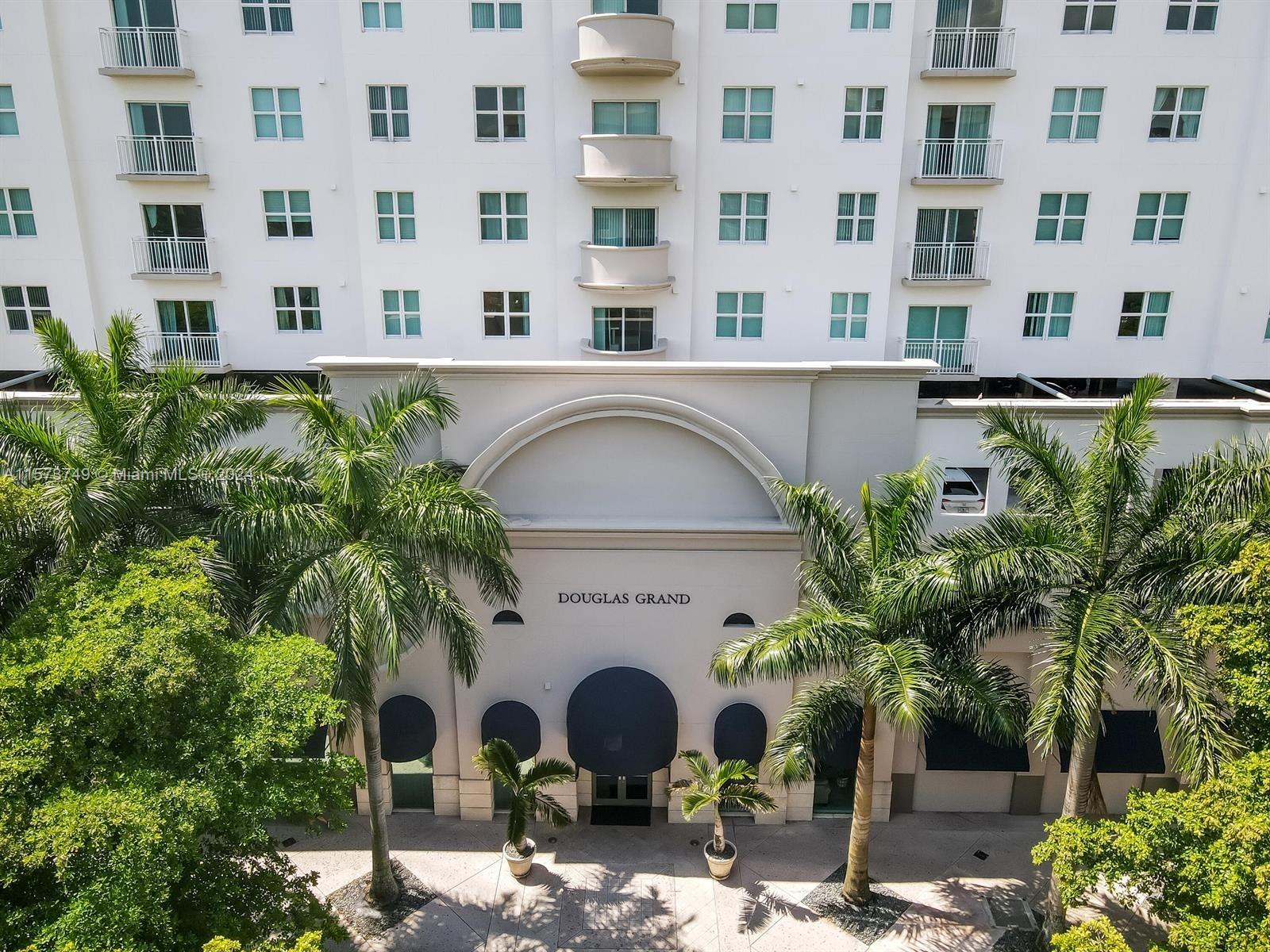 Available May 1, 2024. Freshly renovated unfurnished 1bed/1bath at desirable Douglas Grand. Unit comes with stainless steel appliances, new washer/dryer, laminate wood like floors. 1 Garage parking space. Building sits on top of Publix. Fitness center, secure lobby.