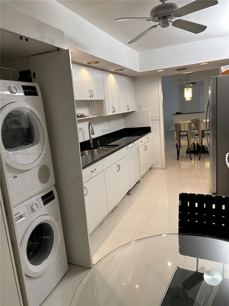 Laundry and Kitchen