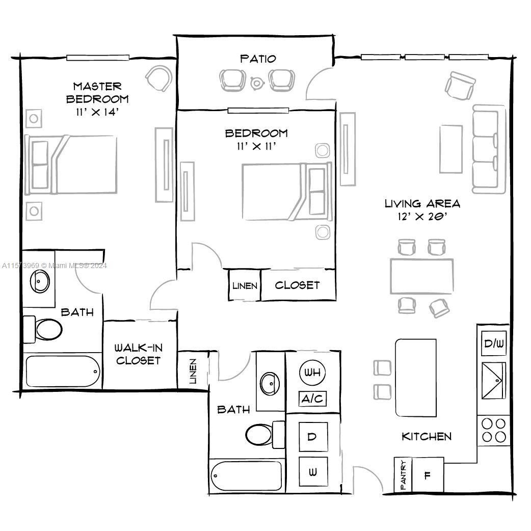 10170 SW 7th St #30-301 For Sale A11573969, FL