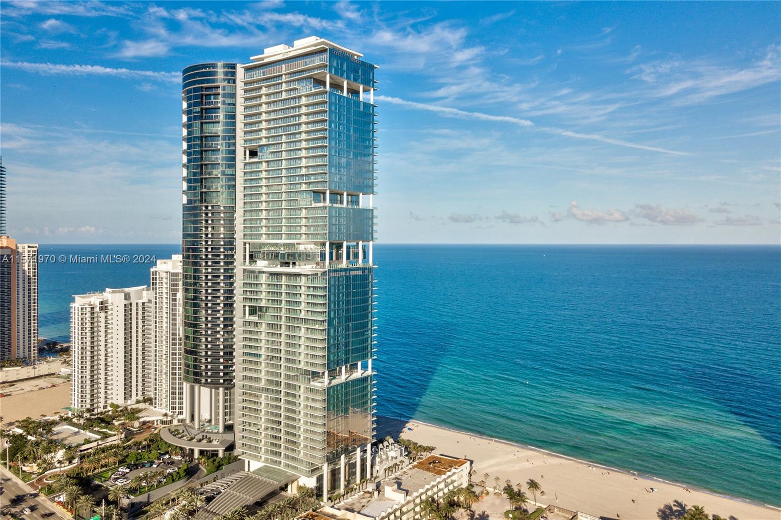 Ultra-luxury, beachfront Turnberry Ocean Club Residence, one of the most Exclusive Oceanfront building in Sunny Isles Beach. Offering a lifestyle of luxury and sophistication like none other. Unit 1503 is a 3 BED/4.5 Bath + DEN. This flow-through residence offers unique 12' ceilings, higher than most units in the building. Direct Ocean & Intracoastal Views. Elegant Italian Porcelain flooring, new custom made closets & modern motorized windows treatments. Top-of-the-line Gaggenau® appliances. Wine cooler. Steam shower in master. Summer kitchen in sunrise terrace. Storage. Building offers 6 floors of first-class amenities: 3 swimming pools, private dining, SPA, fitness center, dog park, kid's room, theater. Beach service included.Breakfast serve every morning. UNFURNISHED. AVAILABLE.