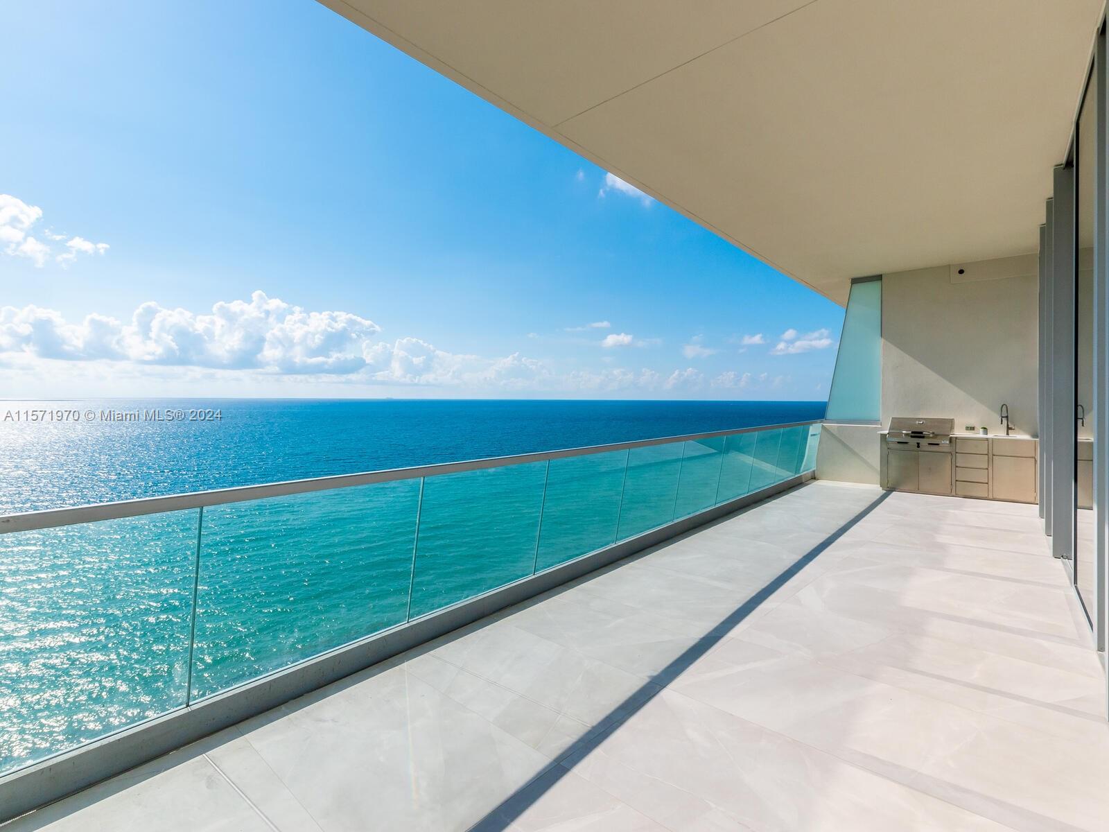 Experience unparalleled luxury in this exquisite 3 bed/4.5 bath + den residence at Turnberry Ocean Club, Sunny Isles Beach’s most prestigious oceanfront building. This flow-through resident boats 12' ceilings,  providing breathtaking views of the ocean and Intracoastal from every room. Enjoy Italian porcelain flooring, custom closets, motorized window treatments. Pamper yourself with a steam shower in the master bath and a summer kitchen on the sunrise terrace. Option to rent unfurnished or rent furniture. Residents enjoy access to 6 floors of world-class amenities including 3 pools, private dining, a full-service spa, fitness center, dog park, children’s room, theater, beach service, and complimentary breakfast. This exceptional residence awaits your personal touch. VACANT.