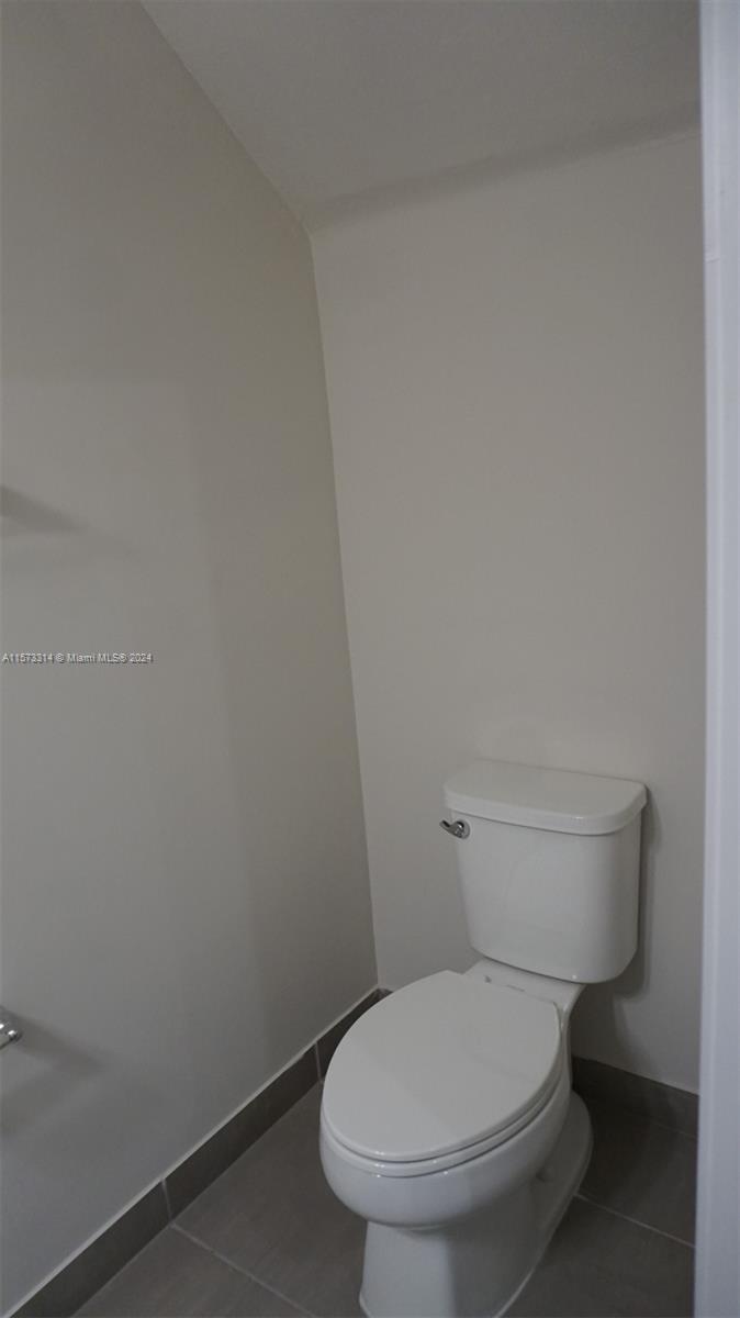 1/2 bath on first floor