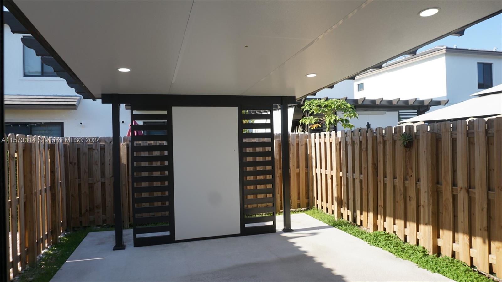 Gazebo covered patio