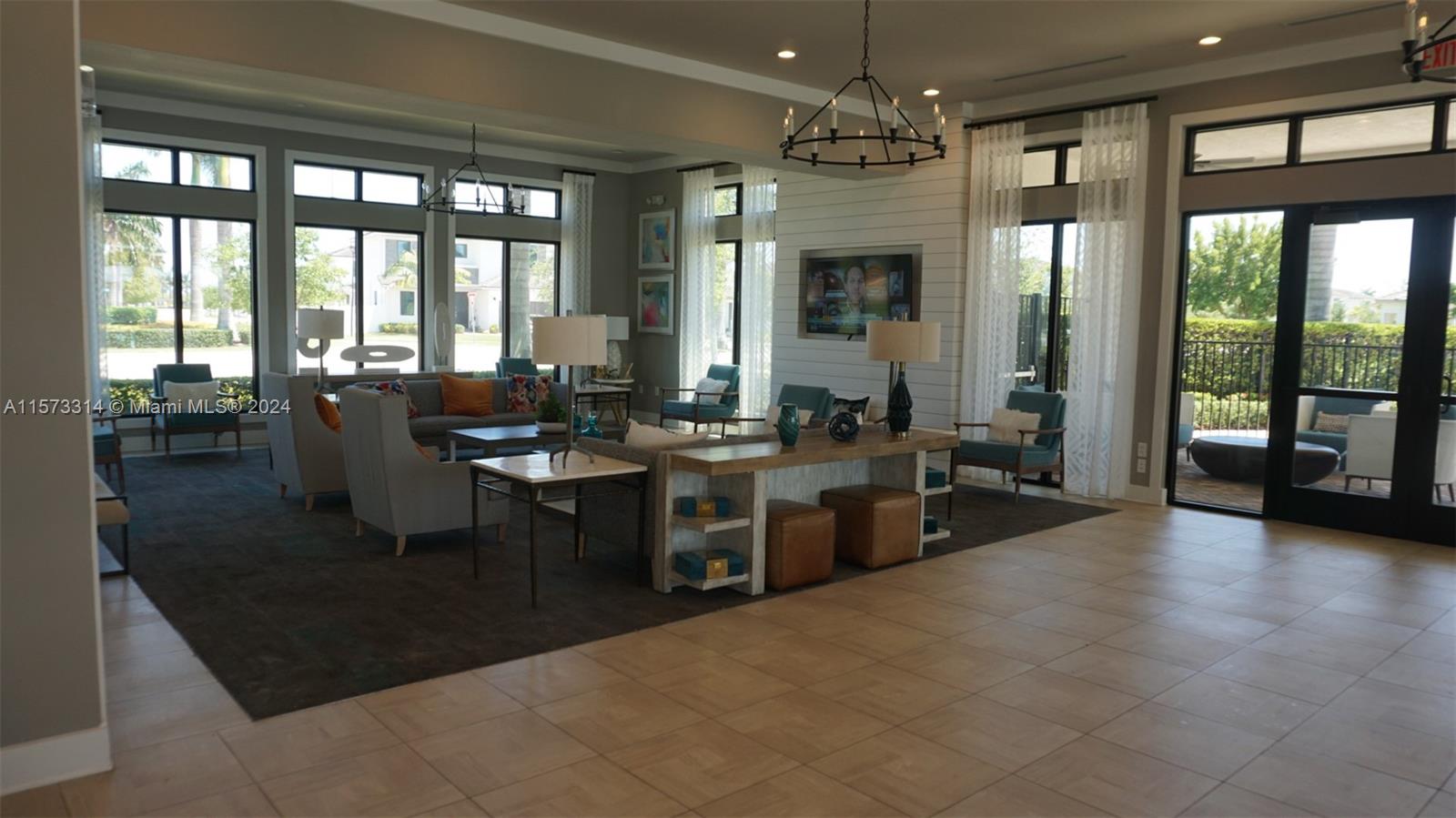 Inside club house