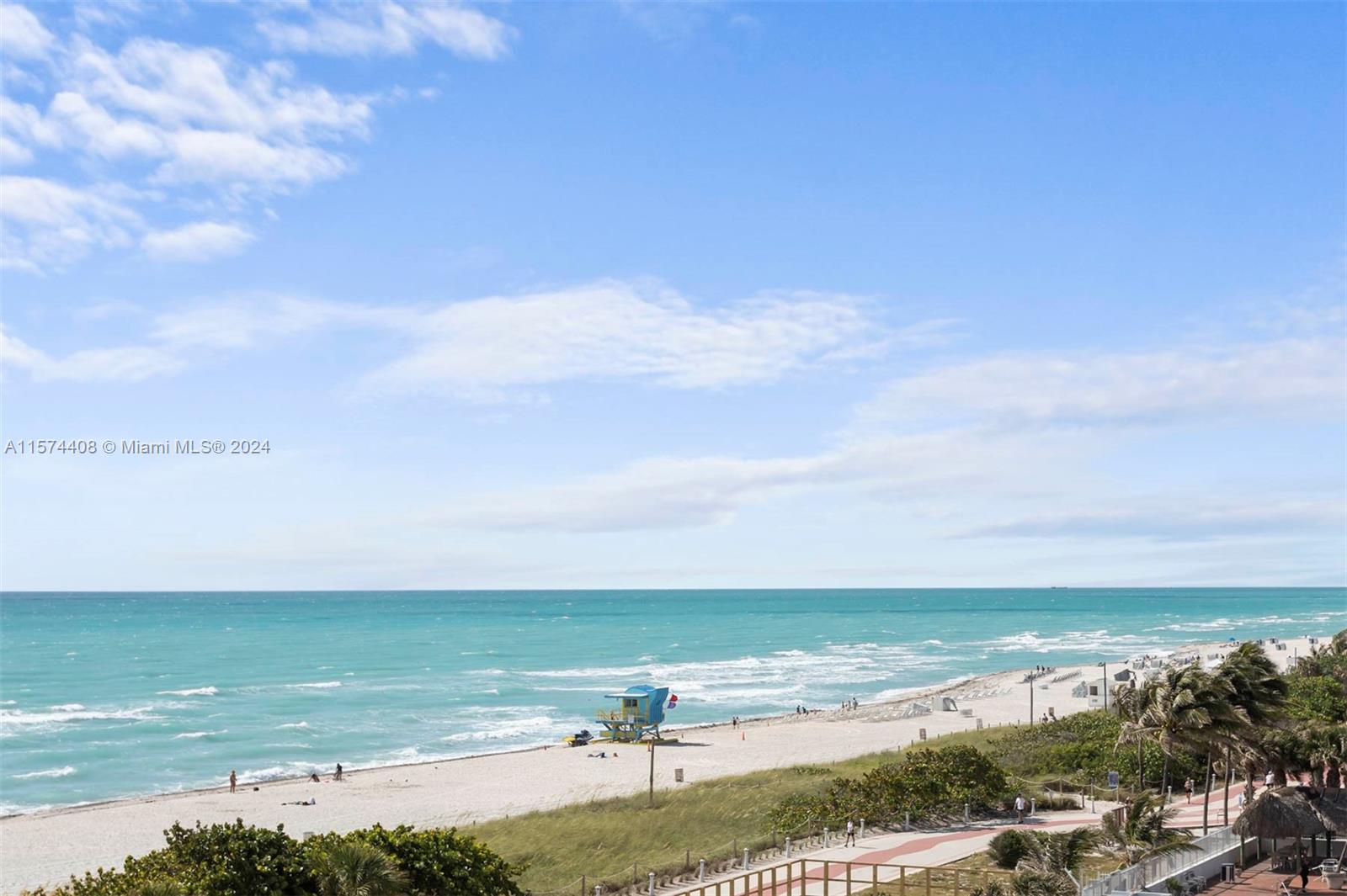 JUST RENOVATED 2 bed 2 bath oceanfront townhouse condo with direct ocean views and beach access. Enjoy this corner unit with 1230 SF, and 200 SF of balconies. Amenities include a private parking space & valet, 24-hour security, heated pool, brand new tennis courts, fitness center, sauna, racquetball court, beauty salon, and ocean access boating. Great location minutes from dining, shops, cultural venues, South Beach, & Miami International Airport. **Please note that photos are renderings and do not depict the actual unit. Property is currently under construction.