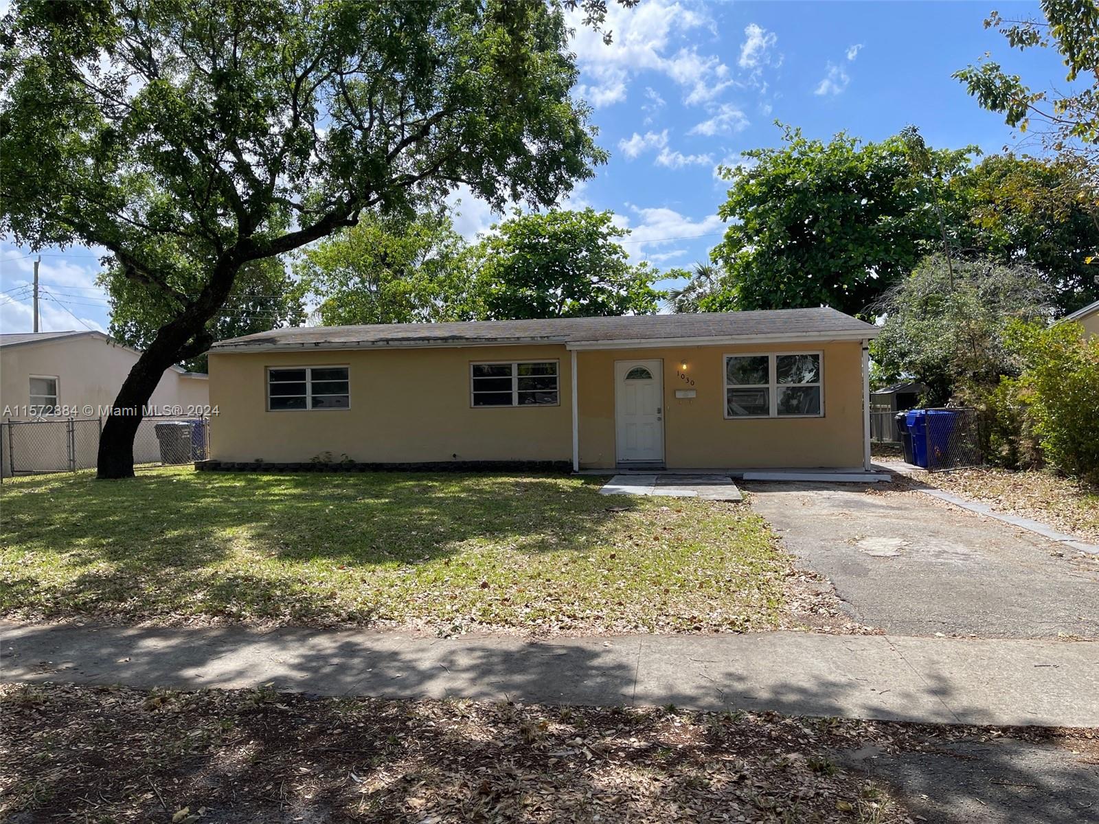 1030 N 70th Ave, Hollywood, Florida 33024, 3 Bedrooms Bedrooms, ,1 BathroomBathrooms,Residential,For Sale,1030 N 70th Ave,A11572884