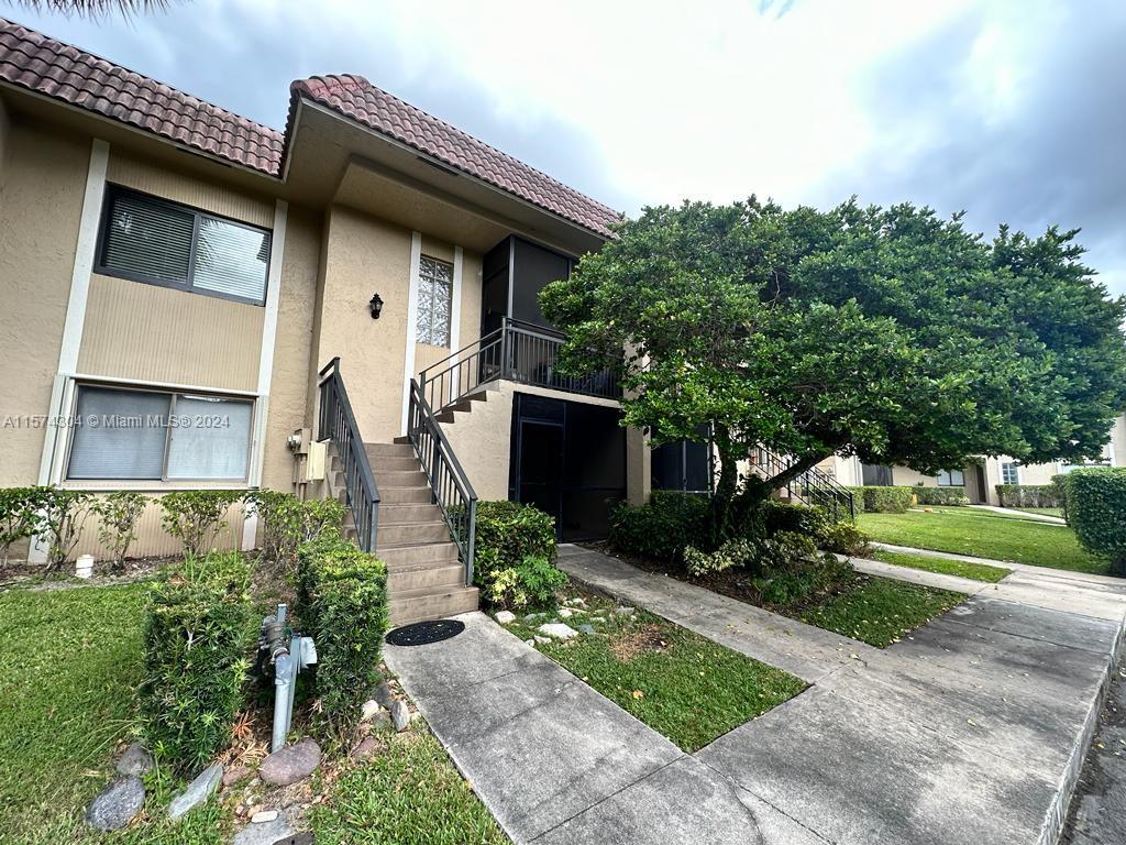 Come see this 2 bed/ 2 bath condo in the heart of Weston. The home is completely remodeled. The kitchen boasts wood cabinets, granite counters and SS appliances. Wood like laminate flooring is in the living areas and bedrooms, with tile in the bathrooms. This home features a wet bar in the family room area for easy entertaining. It also has high impact windows and doors throughout. The outdoor screened patio overlooks the lake and even has an extra storage area. There is a mandatory membership to the Bonaventure Town Center Club that provides amenities like a community clubhouse, pool, billiards, kids play ground area, basketball, tennis, and so much more. This is a great location and near lots of shopping and dining. Come see this one.