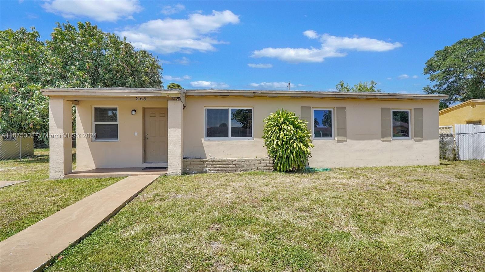 265 NW 189th Ter  For Sale A11575302, FL