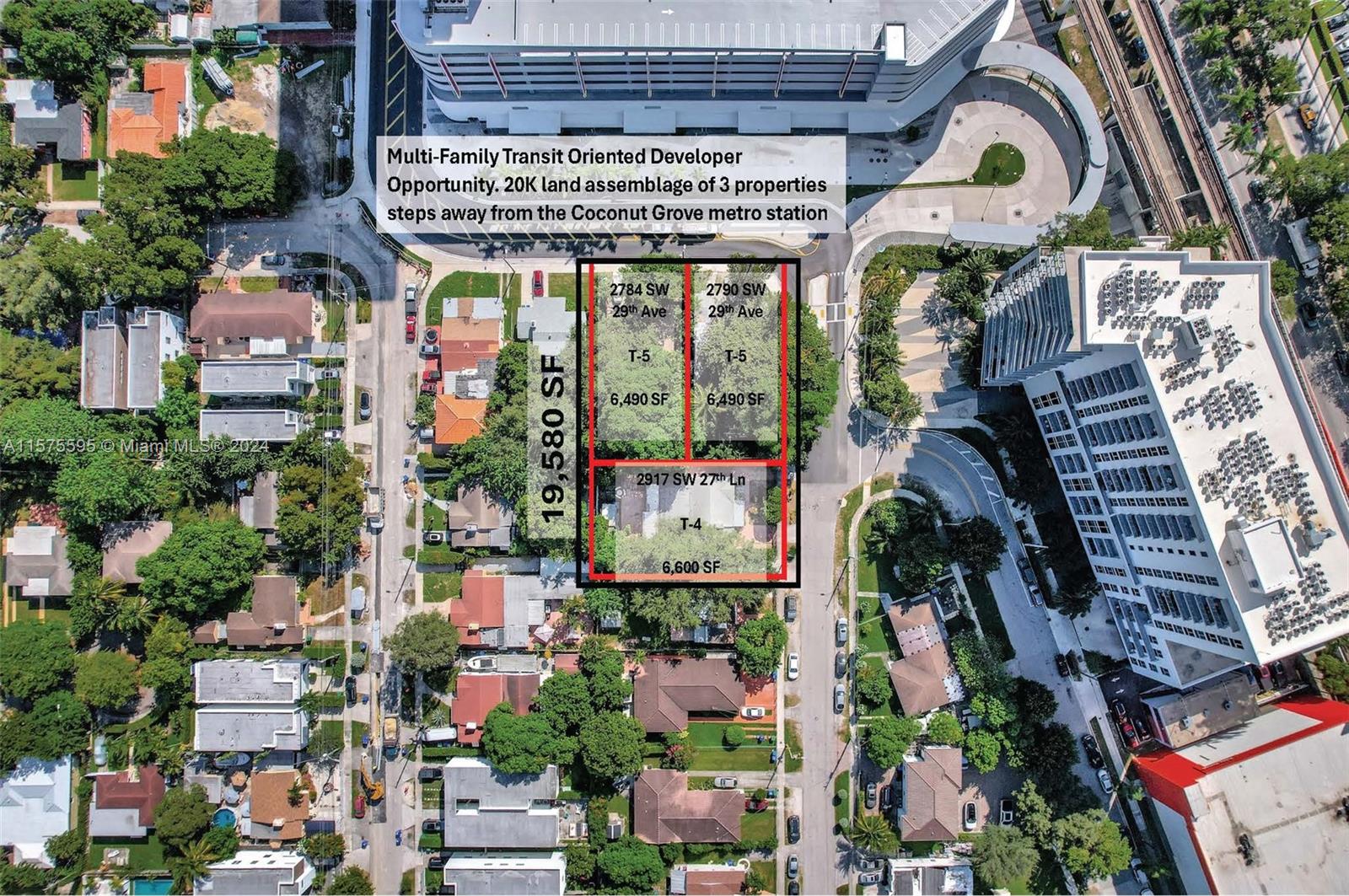 2790 SW 29th Ave, Miami, Florida 33133, ,Land,For Sale,2790 SW 29th Ave,A11575595