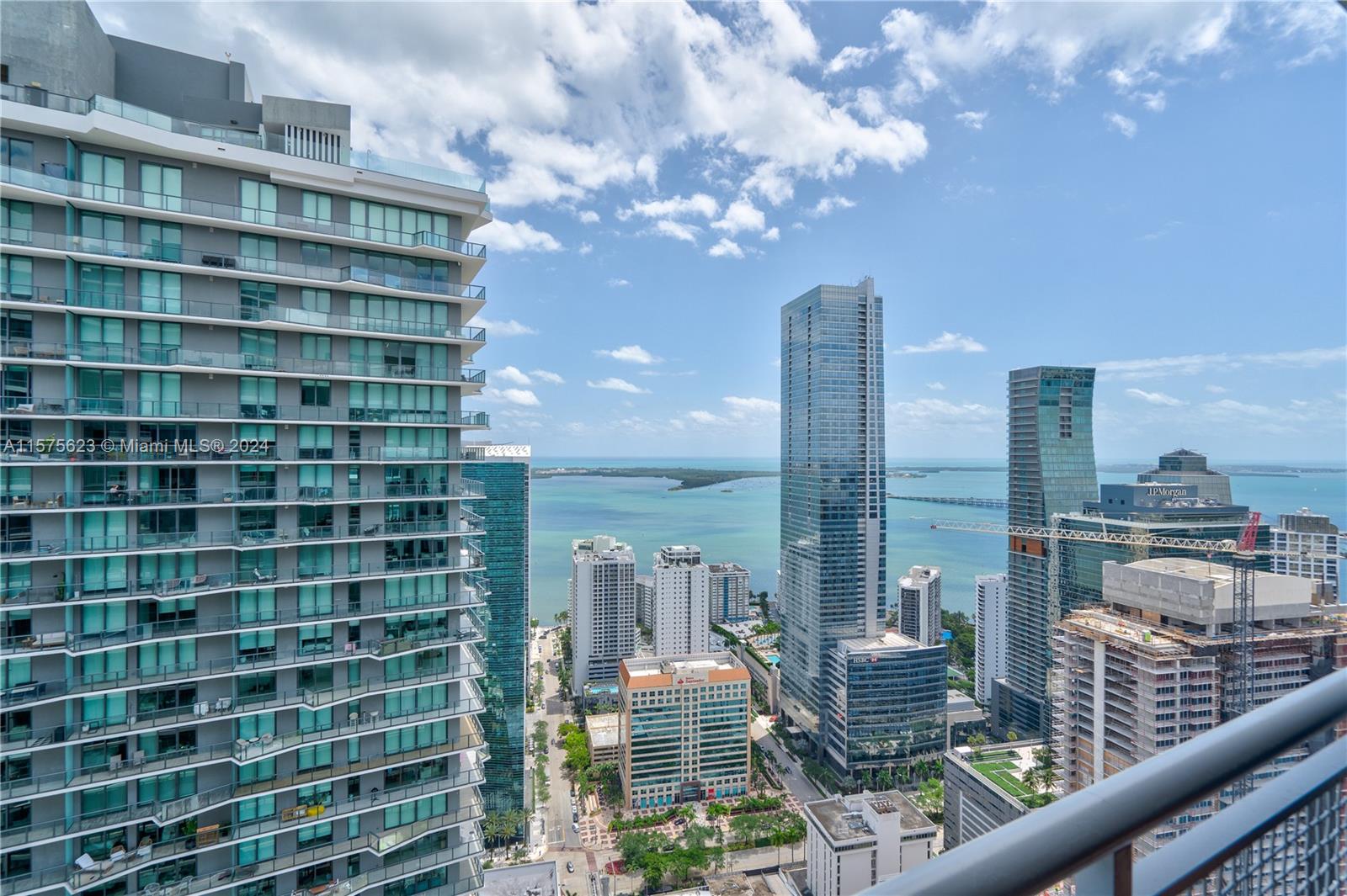 Welcome to this stunning loft with breathtaking views of Biscayne Bay and the Brickell Downtown skyline. This fully remodeled and beautifully designed furnished loft is ready for you to move in and start enjoying the luxury lifestyle it offers. Situated in the heart of Brickell, this prime location provides easy walking distance to the Brickell City Center and the vibrant Miami nightlife.Located on the 46th floor, this loft offers exclusive access to the terrace on the 50th floor, providing unparalleled panoramic views of the surrounding cityscape and waterfront. Reserved only for units on the 40th floor and above, this terrace offers a unique and private outdoor space to relax and entertain while enjoying the stunning city and bay views. Call me for a private tour! short term available.