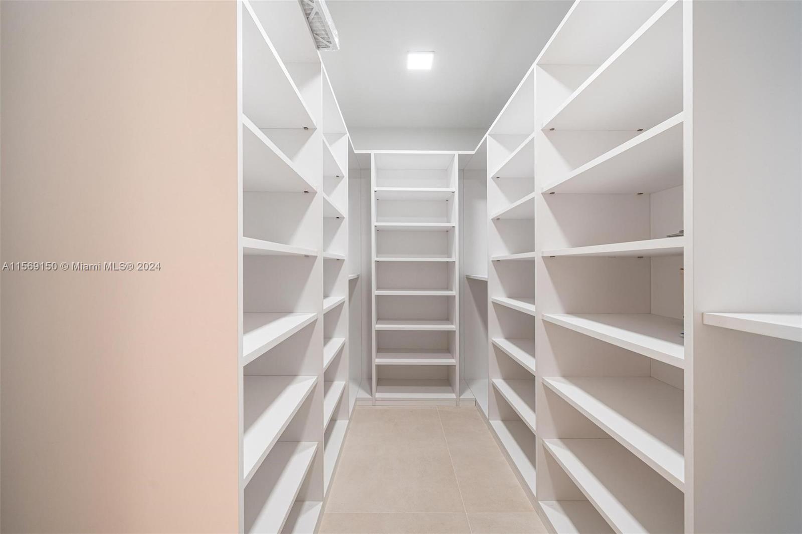 Ample storage space