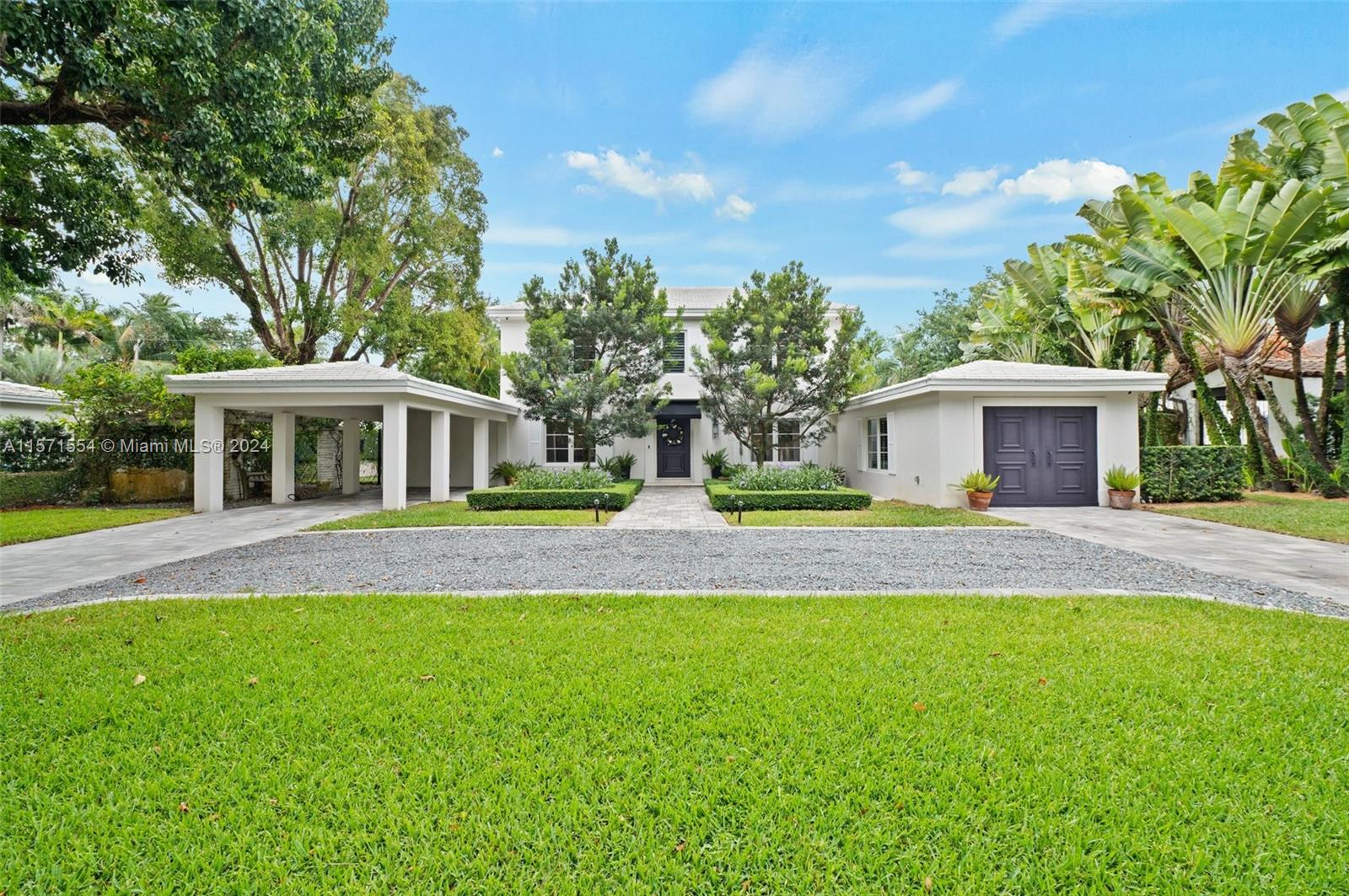 Timeless French-inspired residence, in the Italian Village, where a beautifully manicured front lawn greets you. A Classic home exuding sophisticated charm. The first floor features a formal living room, dining room, and family room. The country-French eat-in kitchen with marble countertops , new top of the line appliances and a gas stove. A bonus room/office/gym .On the second floor, you'll find the master bedroom with a spacious dressing room and a luxurious bathroom . There's also a second ensuite bedroom, along with two bedrooms sharing a bath.  The backyard is perfect for outdoor entertaining, complete with a putting range, basketball court, and pool. This fully remodeled home incorporates the latest technology and conveniences, including a 500-gallon gas tank for added convenience.