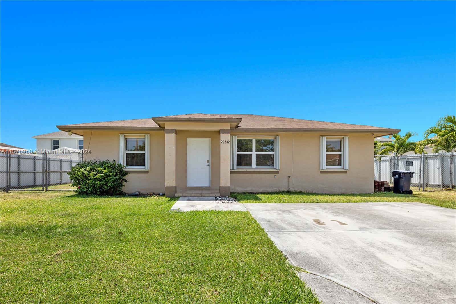 Great starter home that consists of 3 Bed 2 Bath in Homestead. This property features an open kitchen, ceramic floors throughout, 2 year old A/C, accordion shutters and an ample backyard with a shed. This property is conveniently located close to great shopping, plenty of dining options, and the FL-Turnpike.
