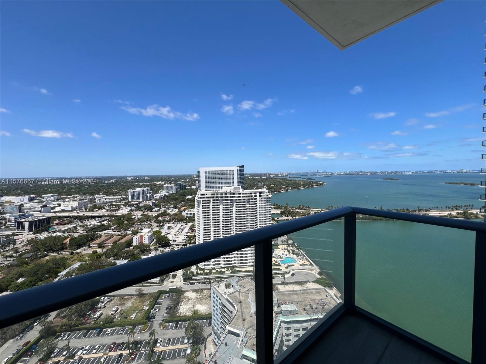 Amazing corner unit 1 bed | 1.5 bath direct breathtaking water views of Biscayne Bay. Blinds and blackouts, custom closet, Bosh appliances, top of the line finishes. Custom-made closet. Unit comes with 1 assigned parking space. Luxurious amenities include golf simulator, theater room, SPA, wine cellars, and tennis courts. Paraiso Bay is an exclusive & luxury community in Edgewater close to Wynwood, Design District, Midtown, Downtown & Brickell.