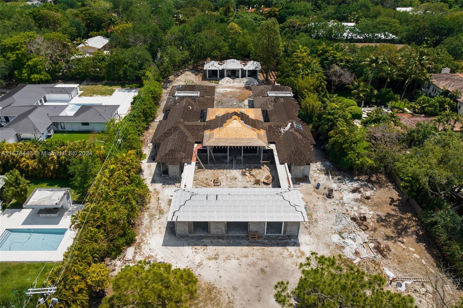 Discover luxury redefined in this stunning North Pinecrest estate! Meticulously crafted plans for a stunning 13,000 Sq. Ft. resort-style residence nearly completed, showcasing the vision and attention to detail that has gone into creating the ultimate living experience. Situated on 1.5 acres, this masterpiece boasts 8 bedrooms and 10 bathrooms. With proximity to Miami's top schools and the chance to customize designer finishes, it's the epitome of bespoke living.