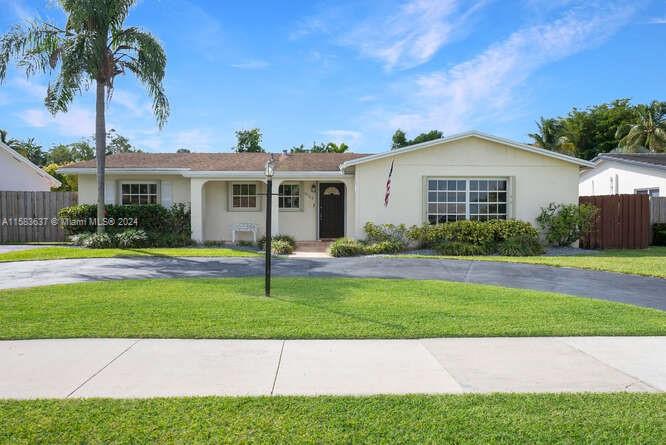 Great opportunity to own a single family home in a great section of Cutler Bay, FL.  This 4 bedroom 2 bathroom pool home is on a beautiful street.  Home has a great layout, including a family, living and separate dining room and an indoor laundry room.  The back yard is very quiet with lots of trees, a pool, fenced in yard and covered patio.  This home has been maintained very nicely over the years. Priced to sell quickly!