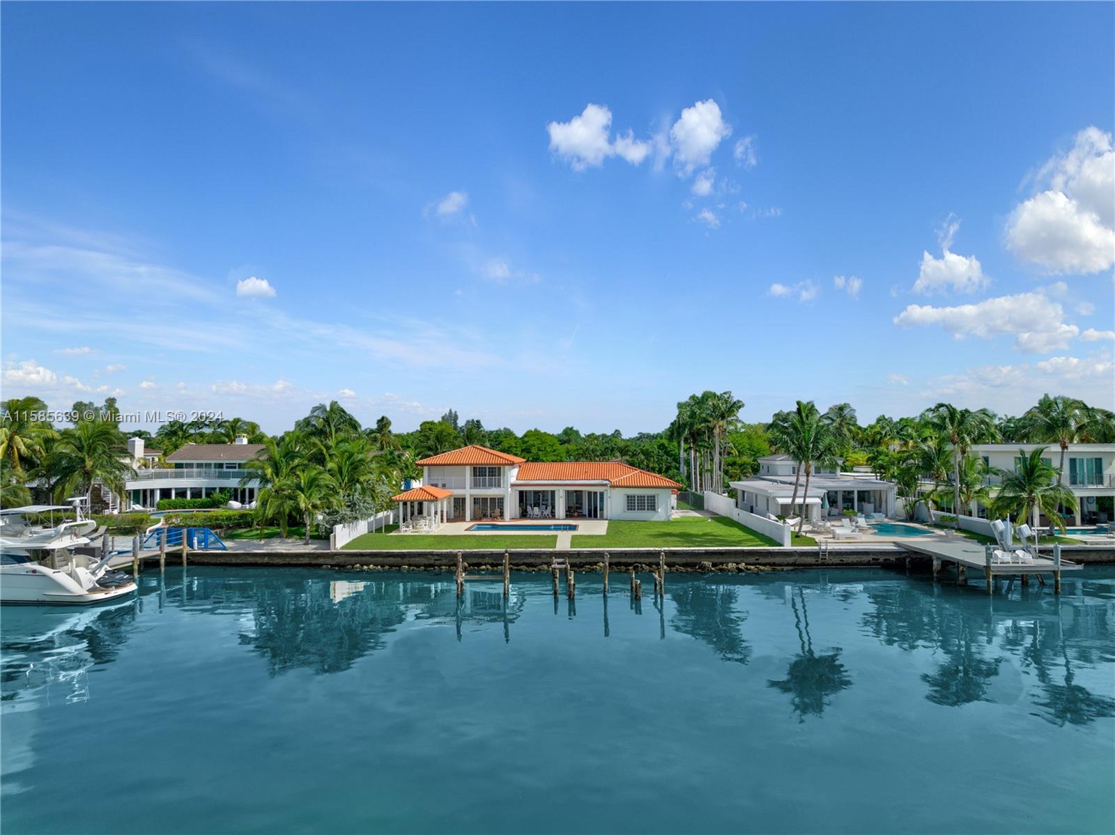 This 17,340 square foot double lot with 102 feet of South facing waterfront has all the elements to transform into a dream estate. Fits a yacht? Check. No bridges? Check. Unobstructed and unseen waterfront views of Downtown Miami and Miami Beach? Check, check, check. Mediterranean vacations may not last forever, but waterfront living can! Follow the sun and uncover this unmatched, rare opportunity in the quiet streets of Normandy Isles.