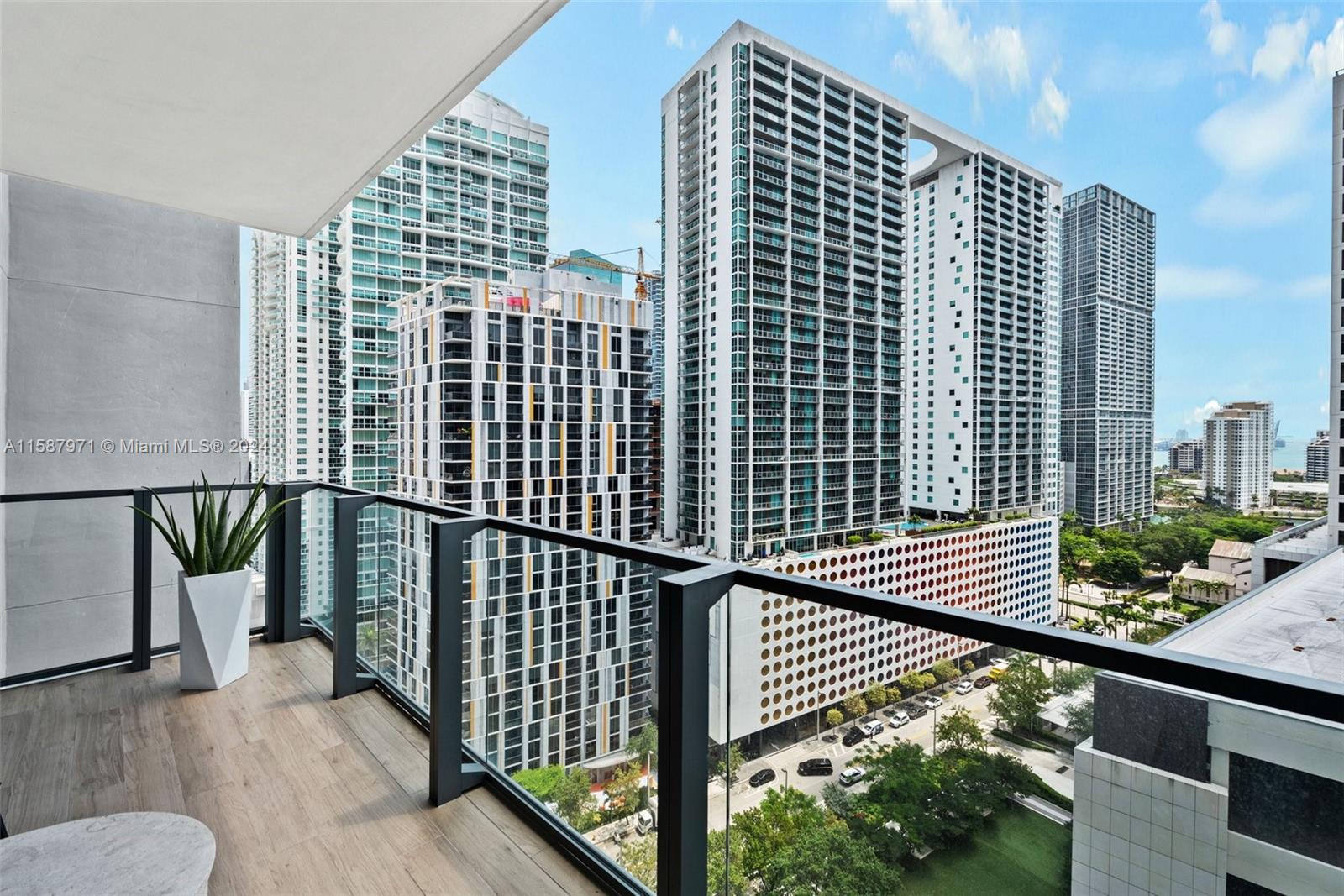 Enjoy living in exclusive Reach at Brickell City Center! Modern spacious 1 bedrooms 1.5 baths unit, large balcony with panoramic city skyline view, 11 feet ceilings, natural stone floors throughout, Italian kitchen cabinets, top of the line appliances, quartz countertops, wine bottle storage, elegant bathrooms with soaking tubs and frameless glass enclosed showers, impact doors and windows. 5 stars building amenities include full gym & SPA, heated pool, Jacuzzis, BBQ area, children play area, business center, 24-hours concierge, valet service. Unit is tenant occupied until Oct 2024, paying $4,200.00/ Month