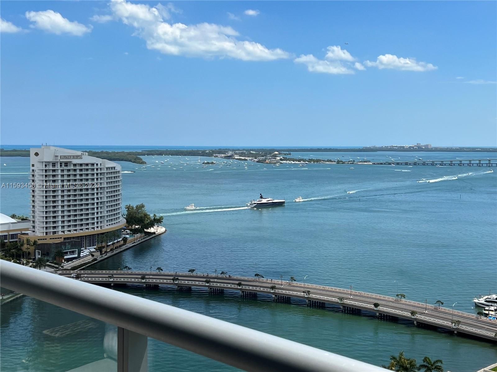 Furnished 2-BR Apartment  Views at ICON Miami. Brickell Av on the Miami River, Views Galore...The Intracoastal and all the way to Key Biscayne...on Brickell
Live luxuriously in this fully furnished 2-bedroom, 2-bathroom unit on the 24th floor at Icon Brickell. Enjoy breathtaking Biscayne Bay views from your spacious 1,255 sq. ft. home. Features include an open-concept living area, modern kitchen with stainless steel appliances, marble floors, and in-unit laundry. Building amenities: 24-hour concierge, fitness center, three pools, spa, and on-site dining. Prime Brickell location near dining, shopping, and entertainment.