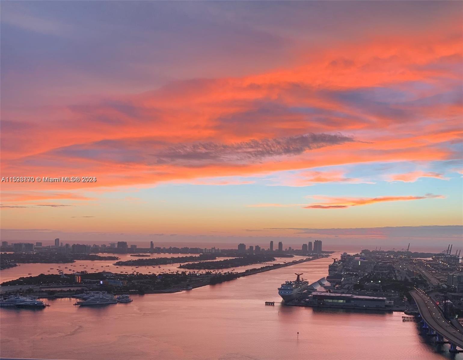 Stunning waterfront high floor luxury 1-Bedroom + Den, 2-Bathroom Condo at prestigious 900 Biscayne Bay with nearly 200-SF private terrace giving unobstructed east views of Biscayne Bay just across the street from park, next to the new super luxurious One Thousand Museum, New Miami World Center, Signature Bridge making this Park West the most desirable area. This 1,042 interior SF unit comes with marble flooring in main living areas, custom closets, European kitchen with marble counter tops, Italian cabinetry, Sub-zero and Miele appliances, luxury upgraded bathrooms, doors, lighting and wall coverings. Private amenities include concierge, security, valet parking, movie theater, fitness center, hammock garden, swimming pool, resort-style pool deck with lap pool and hot tub, spa & BBQ area.