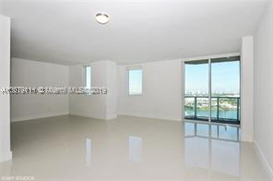 Beautiful Views! Central location near Miami Dade Collage, Bayside Marketplace, museums, opera house, restaurants, Whole Foods and Brickell area. Large 2 bedrooms, 2-1/2 bathrooms, features white porcelain floor throughout the unit, Stainless Steel appliances, black granite counter top. 2 balconies. Great amenities, includes 4 pools with pool service, gym, spa, club room with pool table and kitchen, sundeck, business room and more.