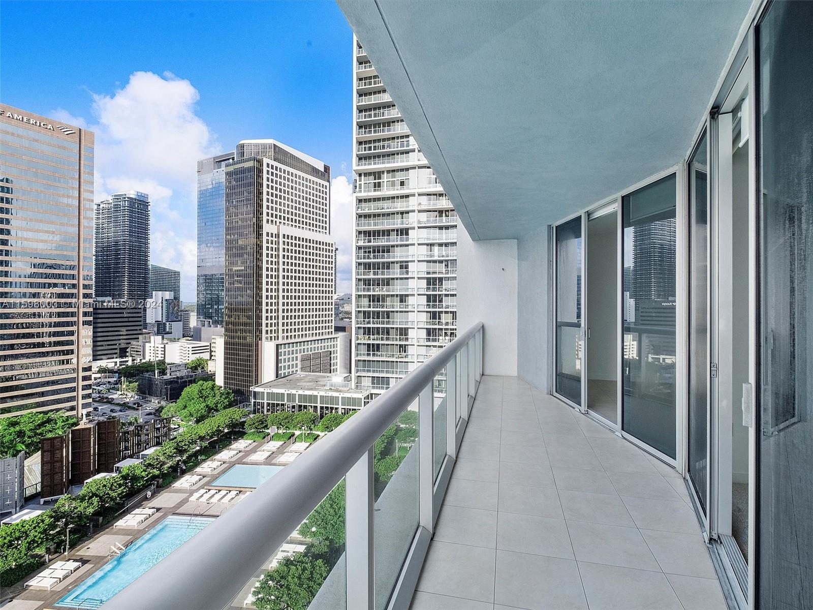 Experience Luxury Living in the Heart of Brickell. This stunning 1-bedroom, 1-bathroom condo on the 21st floor of Icon Brickell. extraordinary views through floor-to-ceiling windows, this modern unit boasts an open floor plan for a spacious, contemporary living experience. kitchen is equipped with top-of-the-line appliances, while the expansive balcony offers a perfect spot to relax and take in the breathtaking scenery. Located in close proximity to Brickell City Center, premier shopping and dining options, beaches and Miami International Airport are easily accessible. Ready for occupancy on August 1, 2024, this luxurious building is the epitome of convenience and style. State of the art Gym, Pool and Spa, 1- Assigned Parking, valet services.