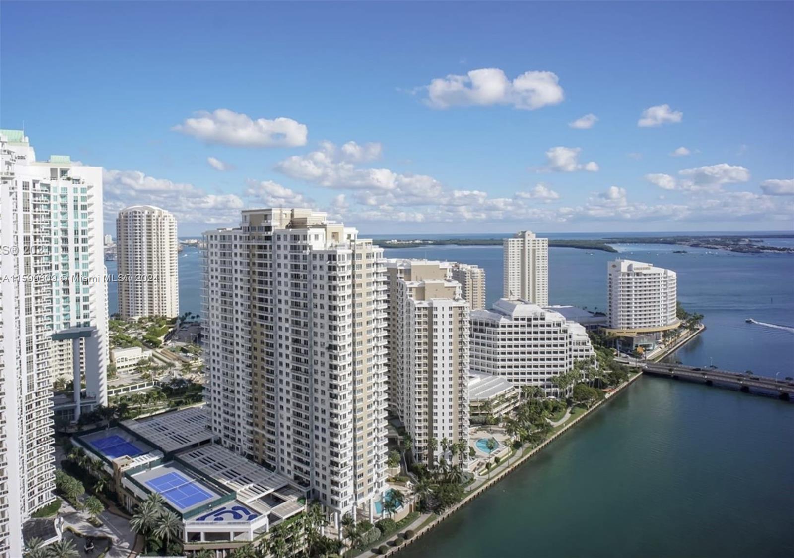 Beautiful high-floor 2-bedroom, 2-bathroom plus Den unfurnished residence in the highly desirable 07 line at The Icon Brickell. This stunning unit features breathtaking Intracoastal and City views, high-end appliances, floor-to-ceiling windows, spacious closets, wood floors. Icon Brickell offers incredible amenities such as state-of-the-art fitness center, luxury spa, Olympic pool, Pilates and spinning rooms, a movie theater, 24/7 valet and much more.