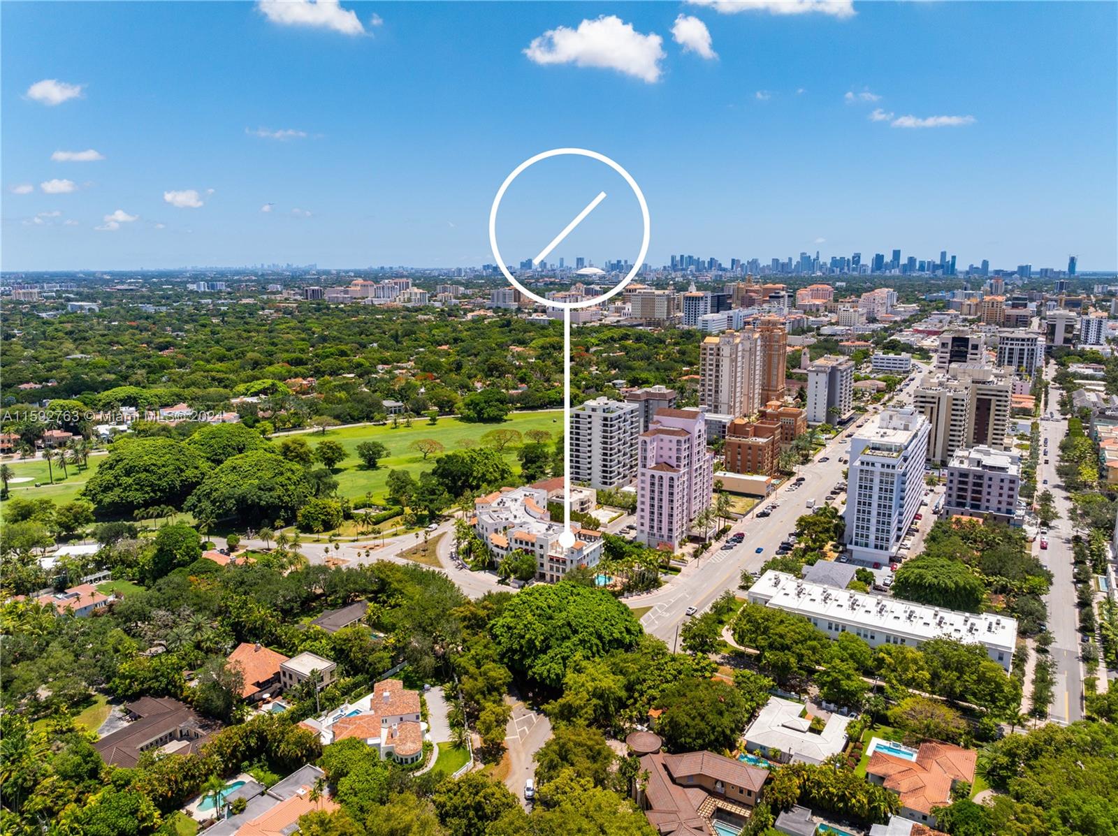 Make your home in the epicenter of the City Beautiful in this rarely available unit in Avignon—Coral Gables’ hidden gem. Avignon is a sophisticated boutique building on a tree-lined street, a block from Granada Golf course, near famed Miracle Mile, & less than a mile from the iconic Biltmore Hotel. A sprawling 2,000 sq ft unit awaits with its roomy 3 beds & 2.5 baths. A large, covered terrace allows for family dinners alfresco, & continues with an open veranda overlooking the picturesque pool, with entertaining spaces & bougainvillea-adorned pergolas. Impact doors & windows, neutral stone floors throughout, ample closet space, & laundry room complete the space. The building features secure gated entry, 2 garage parking spaces, & gym, making this unit a unique find!  A Very Special Home.