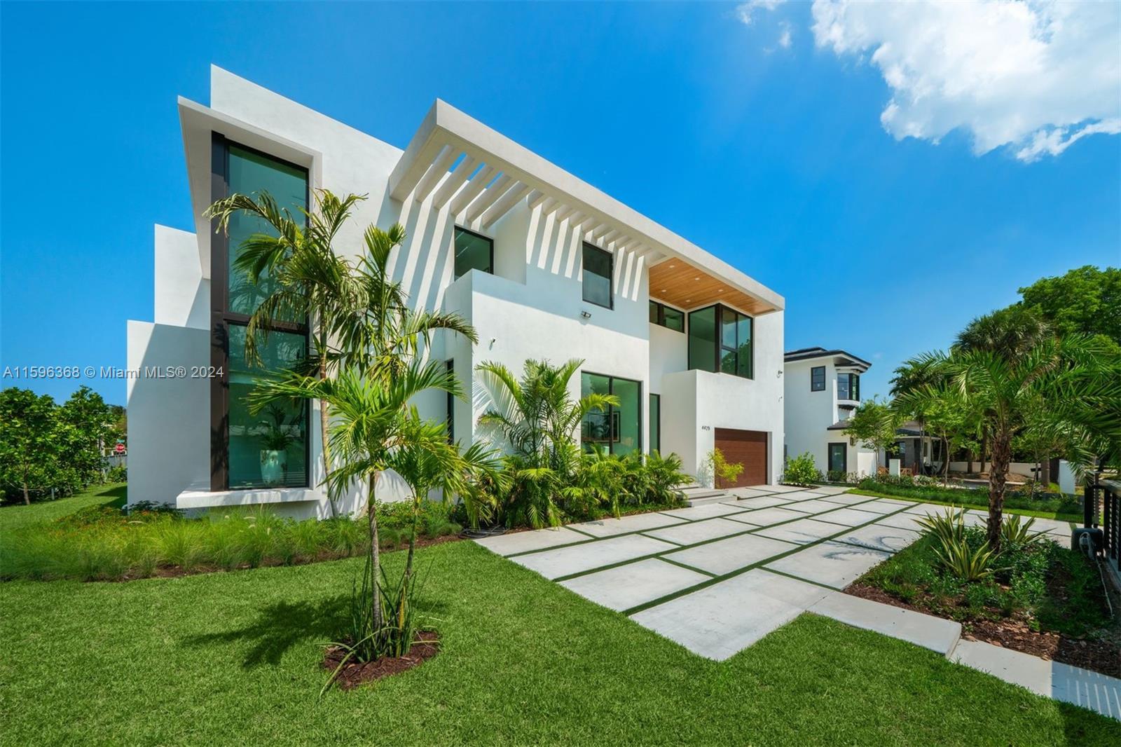 Introducing a stunning, just completed 6 bed, 6.5 bath residence on a beautiful corner lot in Miami Beach. This brand new home features soaring 21 ft ceilings in the living room, elegant Italian porcelain flooring, and a kitchen with quartz countertops and top-of-the-line Subzero & Wolf appliances. The Primary Bedroom showcases two private balconies, his & her closets, and a spacious bathroom. Additionally there are five bedrooms with ensuite bathrooms offering comfort and privacy. Outside, indulge in the saltwater pool, hot tub, and Italian porcelain decking. With a 5-car driveway and 2-car garage, this property offers both ample space and convenience. Enjoy proximity to top-rated schools, the beach, and 41st street shops and restaurants from this exquisite home.