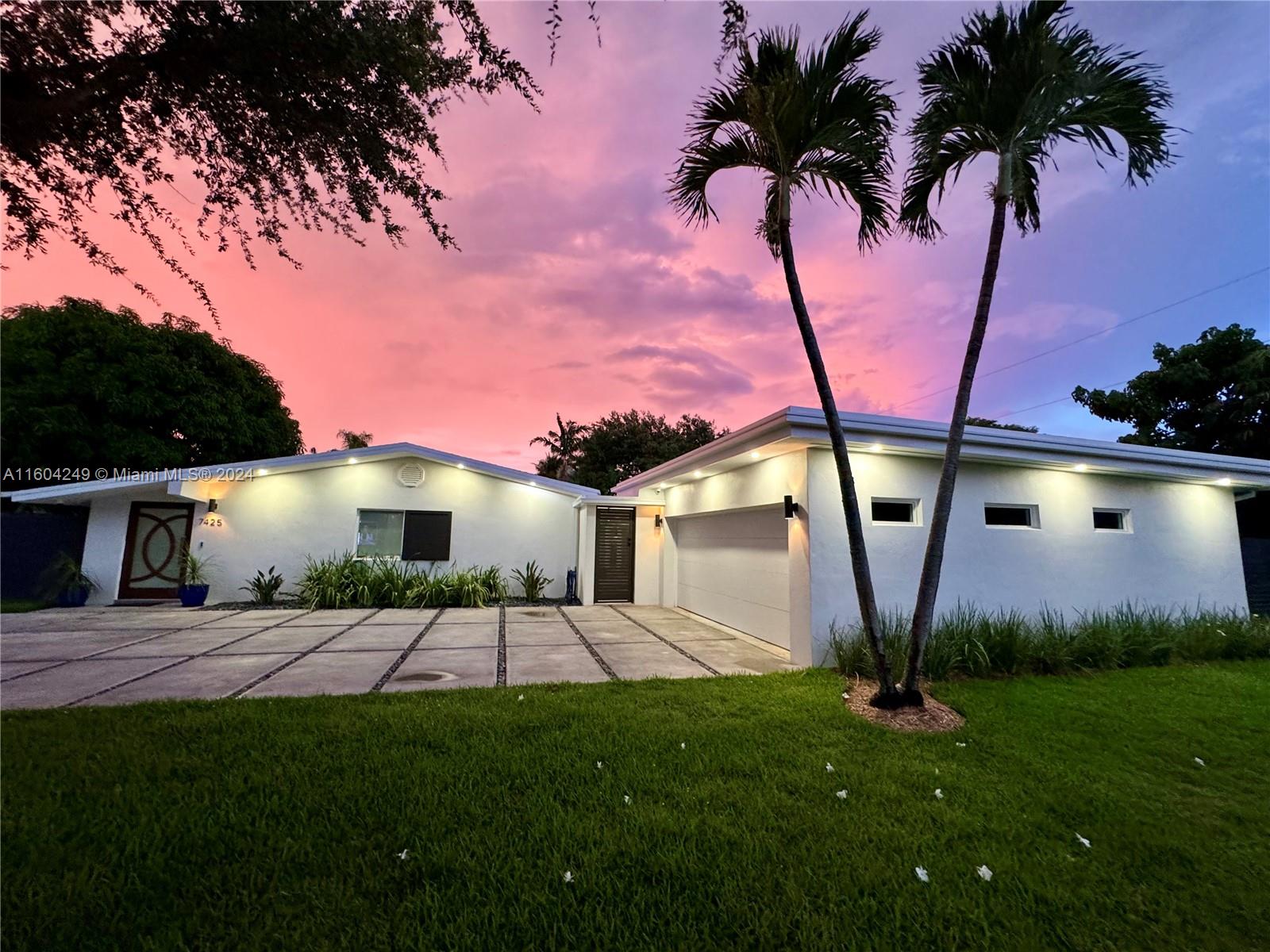 Completely remodeled in 2022 home in Palmetto Bay.  The South Florida lifestyle at its finest.  Main house is 3 bedrooms, 3 bathrooms.  Open floor plan.  Foyer entry leads to living area and kitchen overlooking the pool area.  A unique feature is the detached Cabana. The completely remodeled 1 bedroom, 1 bathroom Cabana, boasts a full kitchen, full size bathroom and full-size washer and drier in laundry area. Main house and Cabana have custom wood cabinetry, quartzite countertops and stainless steel appliances.  The saltwater system pool is surrounded by a summer kitchen and pergola.  This home is wired throughout with security cameras and up-to-date technology.  The opportunity to make this your home in beautiful Palmetto Bay!