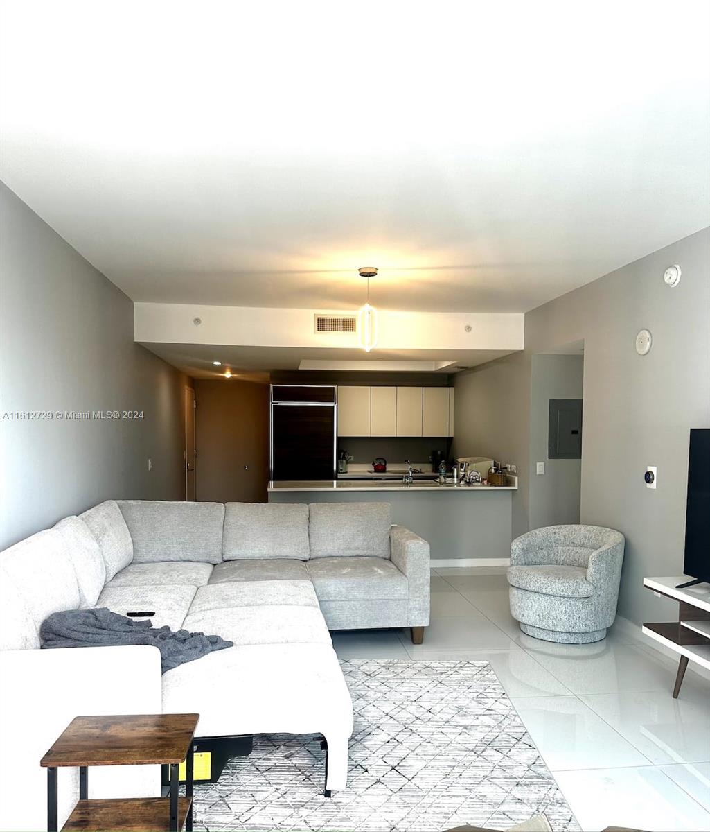 3 months or less*. MOVING INTO THIS BEAUTIFUL, MODERN & TURNKEY FURNISHED 2 BEDROOMS/ 2 B UNIT AT MILLECENTO WILL BE A BREEZE! THIS APARTMENT HAS CHIC AND COLORFUL FURNITURE TOUCHES ALONG WITH LARGE AND BRIGHT PORCELAIN FLOORS INSIDE AND OUT! SOME OF THE ADDITIONS INCLUDE SHADES AND BLACKOUTS AND A NEST SYSTEM! ITS LARGE BALCONY OVERLOOKS THE ENTIRE MARY BRICKELL VILLAGE AND HAS SUPERB SUNSET VIEWS YOU DO NOT WANT TO MISS! IT ALSO COMES WITH AN ASSIGNED PARKING SPACE! The building is located in the heart of Brickell, steps from all restaurants, shops and entertainment venues of Mary Brickell Village and Brickell City Centre. Steps away from the metro rail and 2 metro mover stations. Great amenities that include a rooftop pool, another pool on the 9th, a 24 hour gym, a theater, lounge, etc.